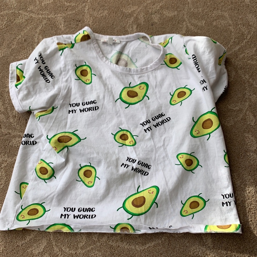 Cropped shirt